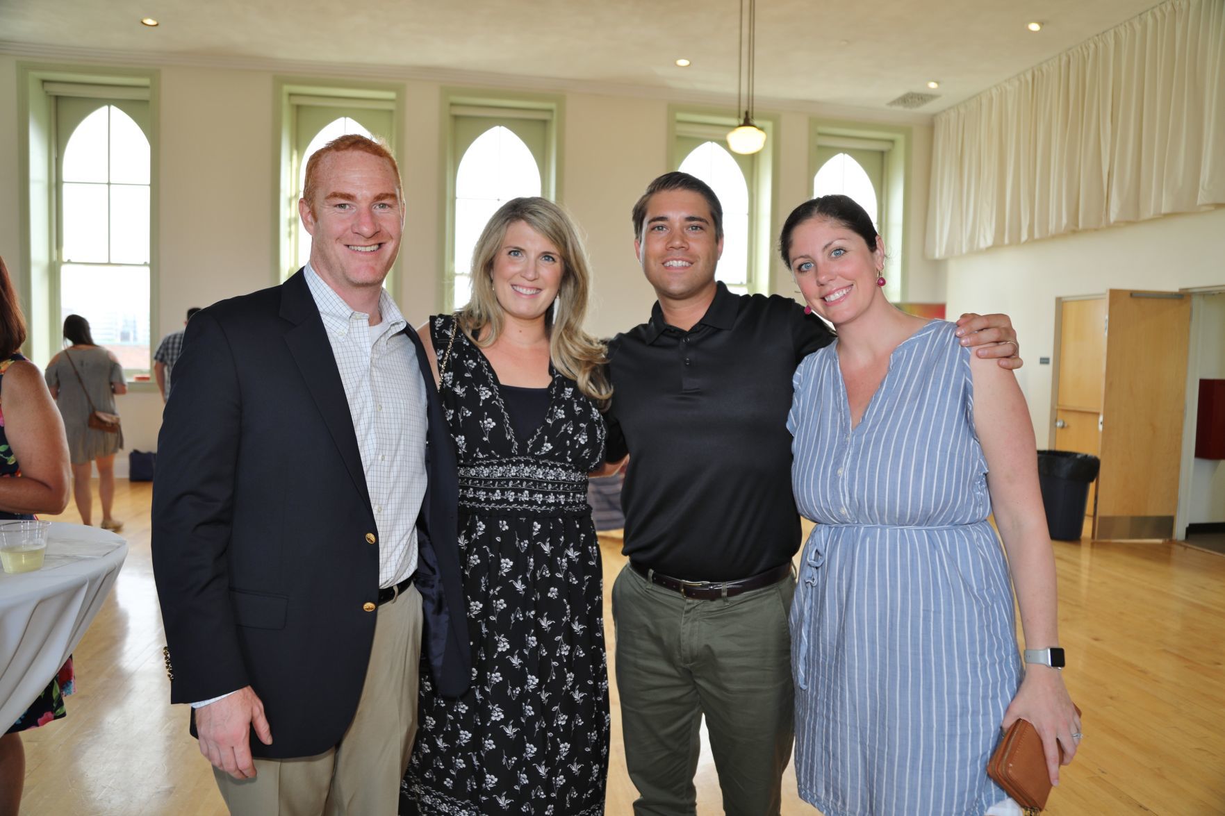 Mike and Mally McAuliffe, Tim and Abby Boegeman